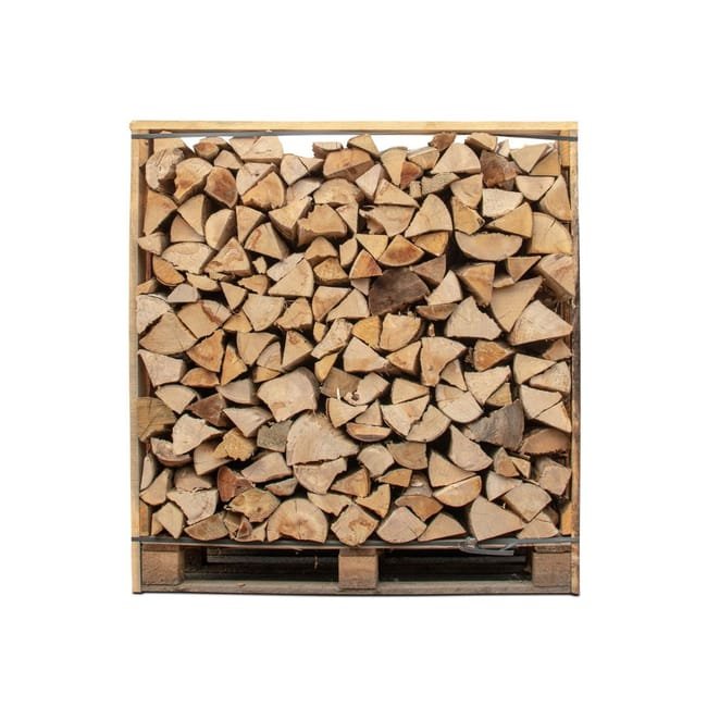 Box 1,50 stères de 30cm bois de chauffage - palette de bois coupé fendu de 1,05m3 chêne / hêtre / Châtaigniers – Image 2