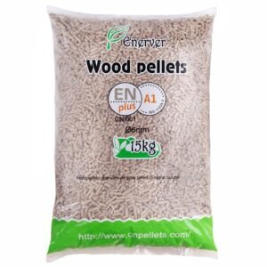 WOOD PELLETS - Granulés de bois sac 15 KG - X20 Sacs - 300KG - ENERVER