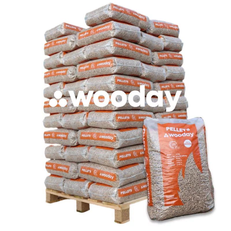 Pellet Wooday - Palette de 65 sacs de 15 kg – Image 3