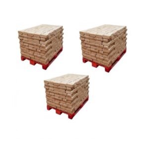 Bûches compressées - 1620 bûches - 100% naturelles