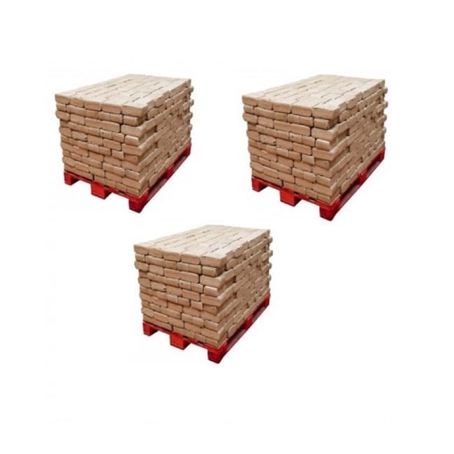 Bûches compressées - 1620 bûches - 100% naturelles